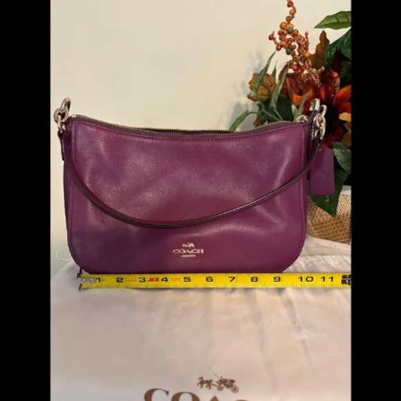COACH Purple Bag with Matching Wallet Set - Picture 6 of 8